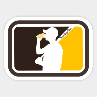 SD Major League Brews Sticker